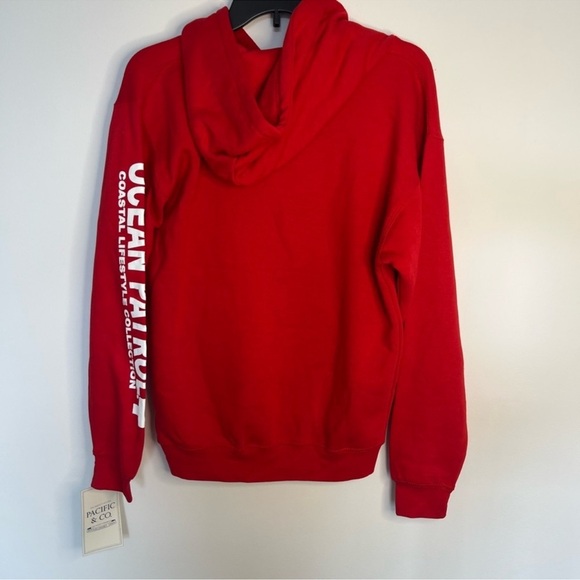 Ocean Patrol Seaside Heights NJ Red Hoodie Jersey Shore - Picture 3 of 9